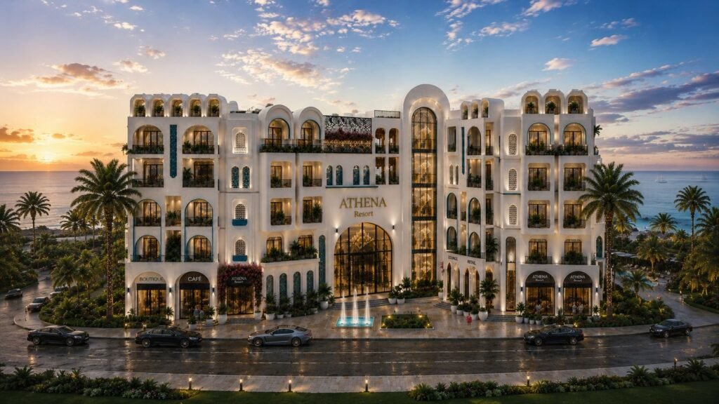 Athena Resort Mediterranean beachfront in Al Ahyaa, Hurghada