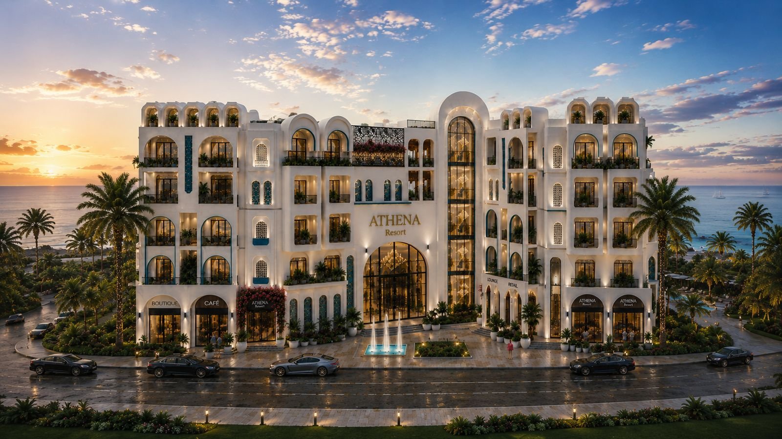 Athena Resort Mediterranean beachfront in Al Ahyaa, Hurghada